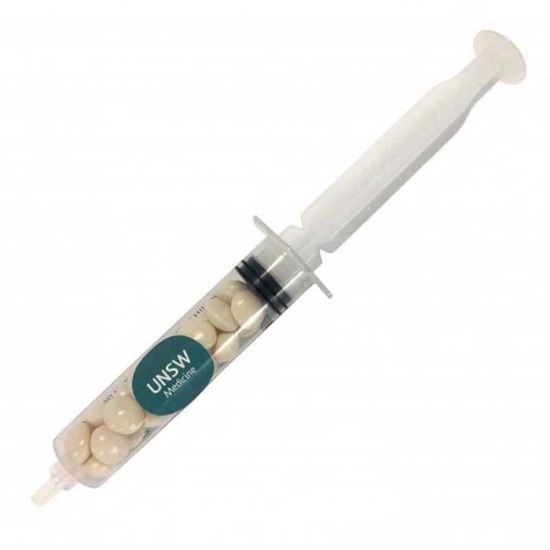 Syringe filled with Mints 20g