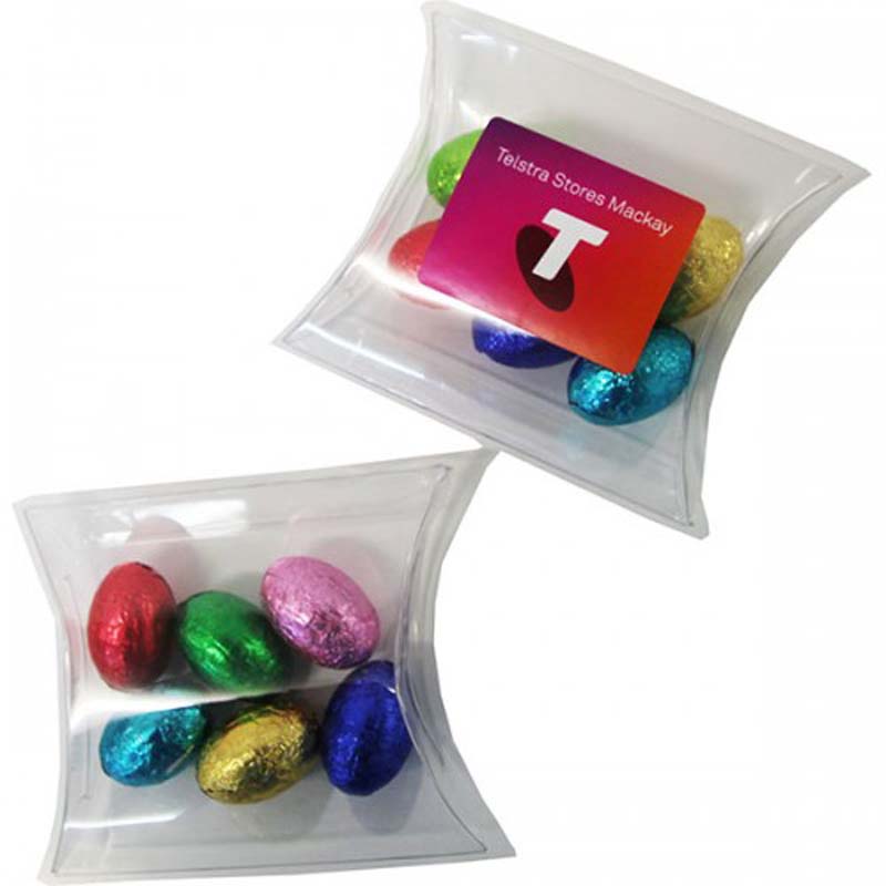 Easter Eggs placed in Pillow Pack x6