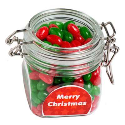 Christmas Jelly Beans In Canister 130G