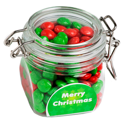 Christmas Chewy Fruits In Canister