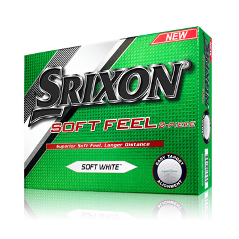 B - Grade - Srixon Soft Feel - 3 ball sleeves