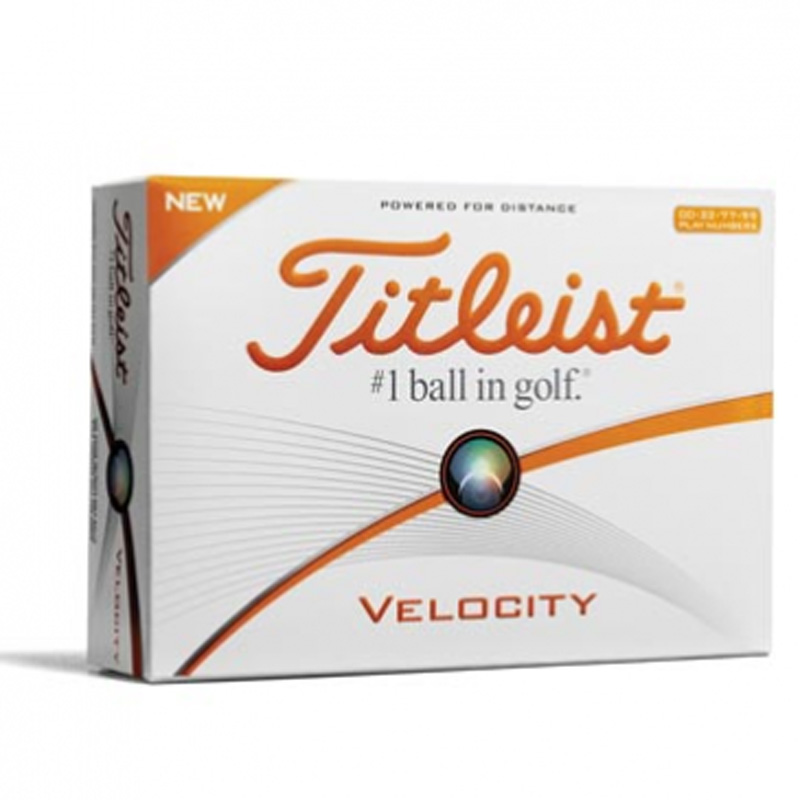 C - Grade - Titleist Velocity - 3 ball sleeves