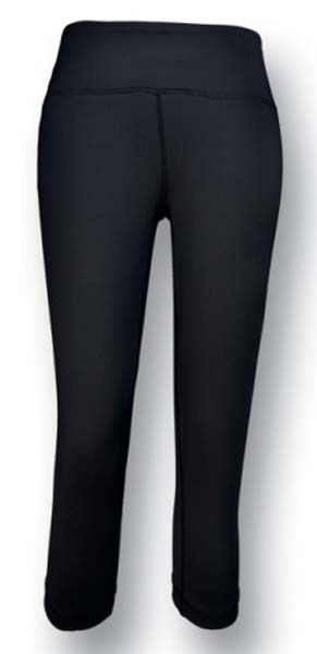 Ladies High Waisted 3/4 Length Gym Tights