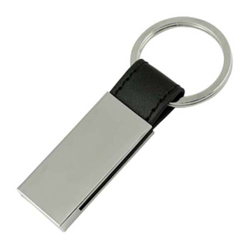 Hudson Leather Keyring