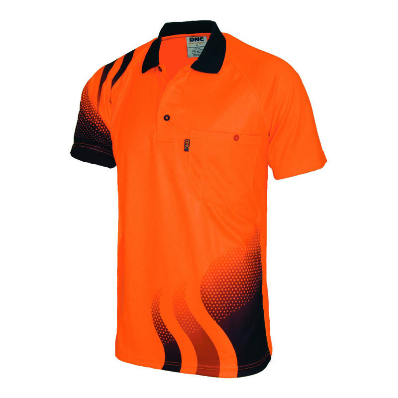 DNC Wave Sublimated Polo