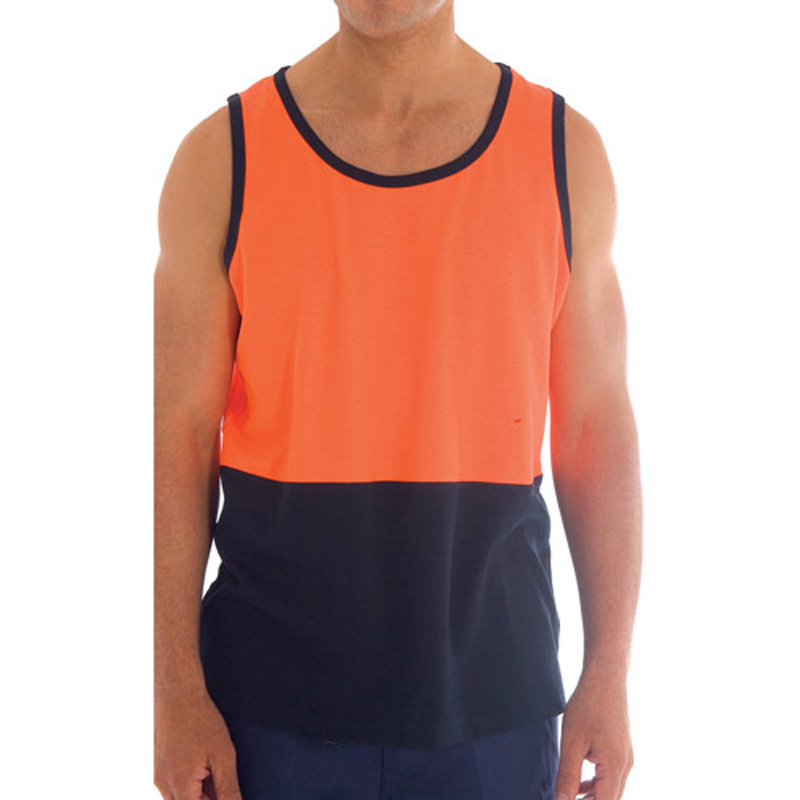 DNC Cotton Back Two Tone Singlet