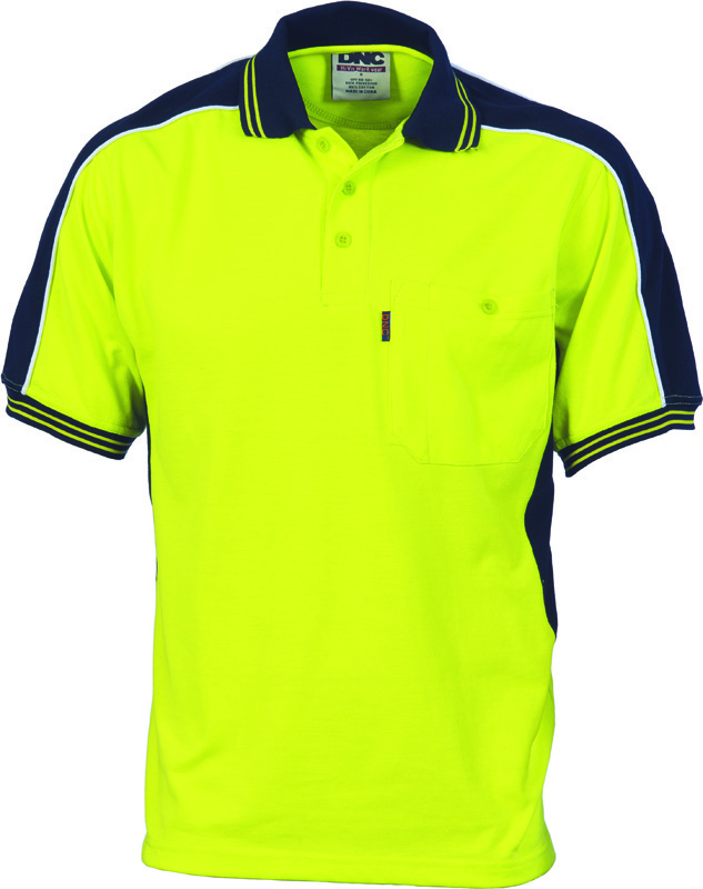 DNC Poly/Cotton Contrast Polo