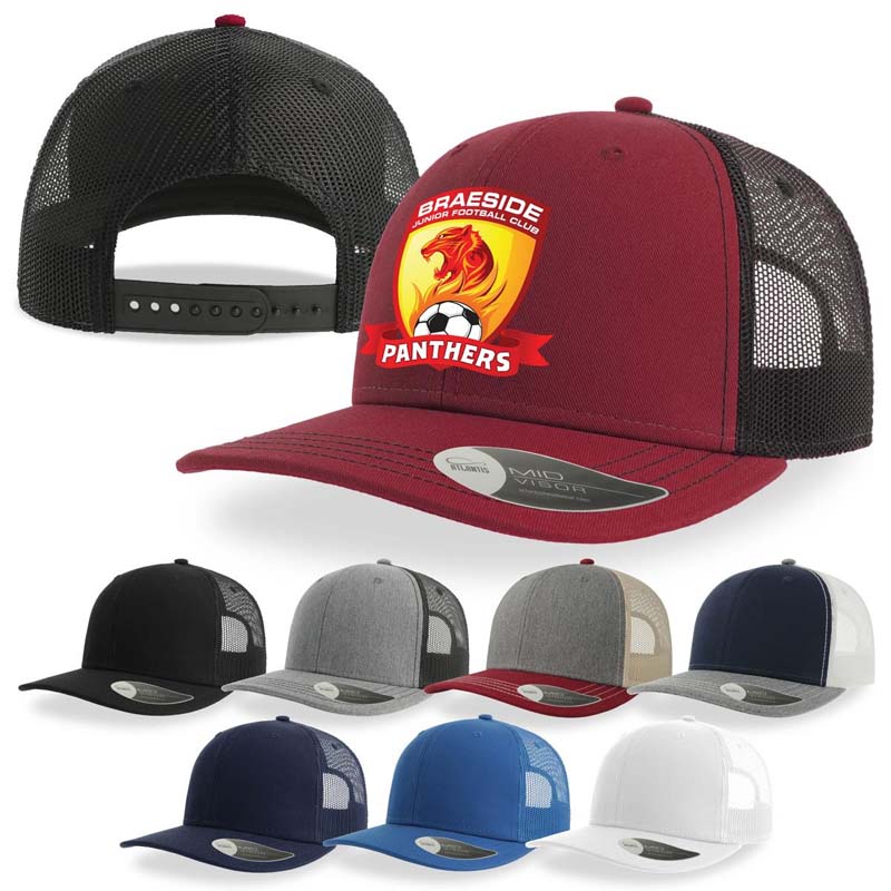 Sonic Trucker Flat Cap