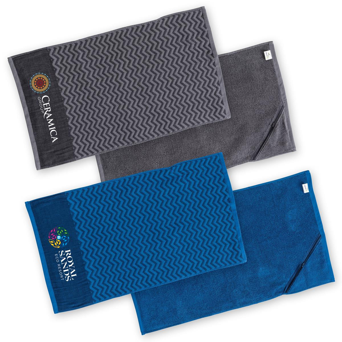 Promotional Elite Gym Towel with Pocket