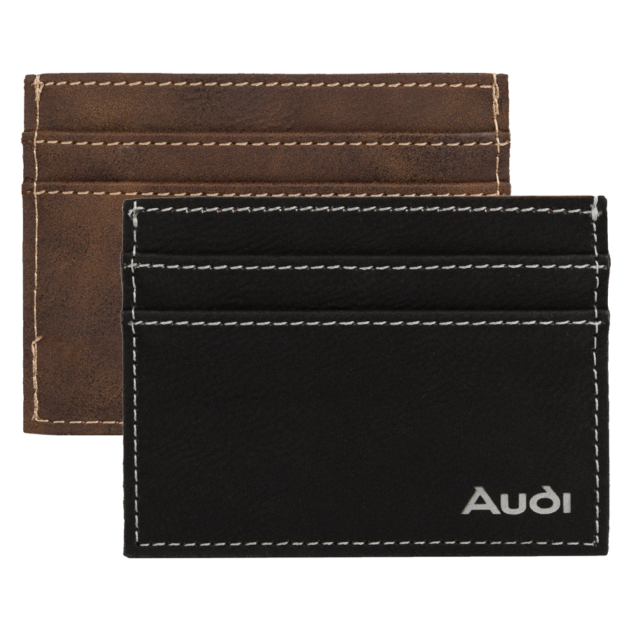 Agrade Sueded Leatherette Card Wallet