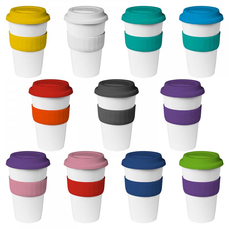 16oz/535ml Plastic Karma Kup Silicon Lid