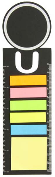 Bookmark Ruler With Sticky Notes