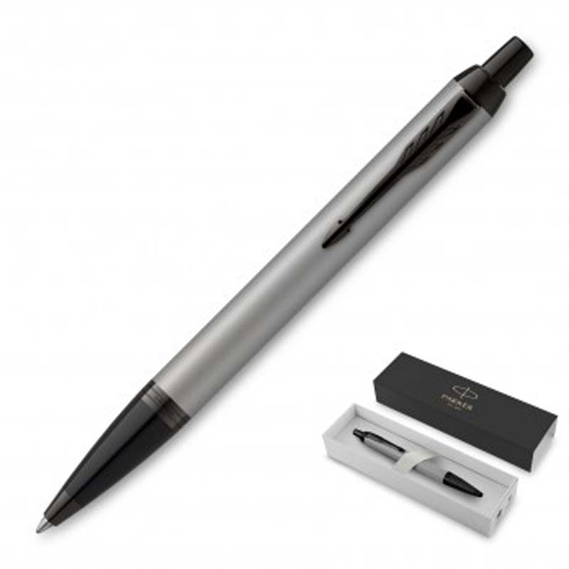 Parker Metal Pen Ballpoint IM Achromatic Matte Grey