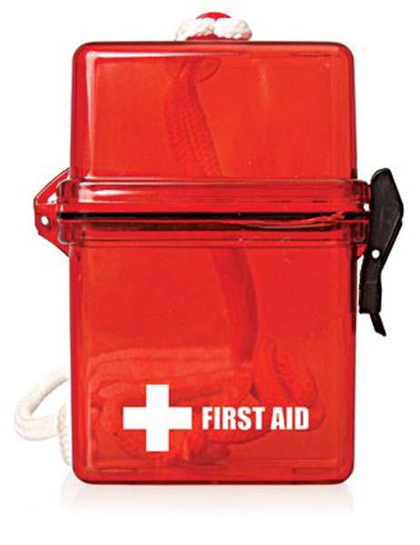 15pc Waterproof First Aid Kit