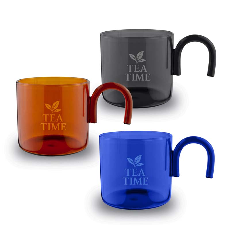 300ml Montilla Glass Tea and Coffee Cup