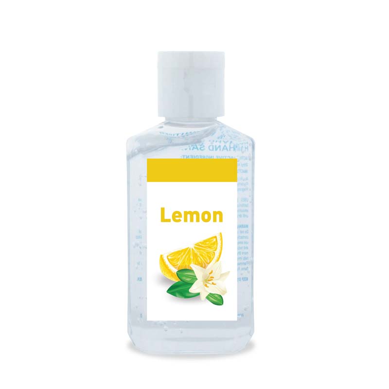 Lemon Scented 60ml Hand Sanitiser Gel