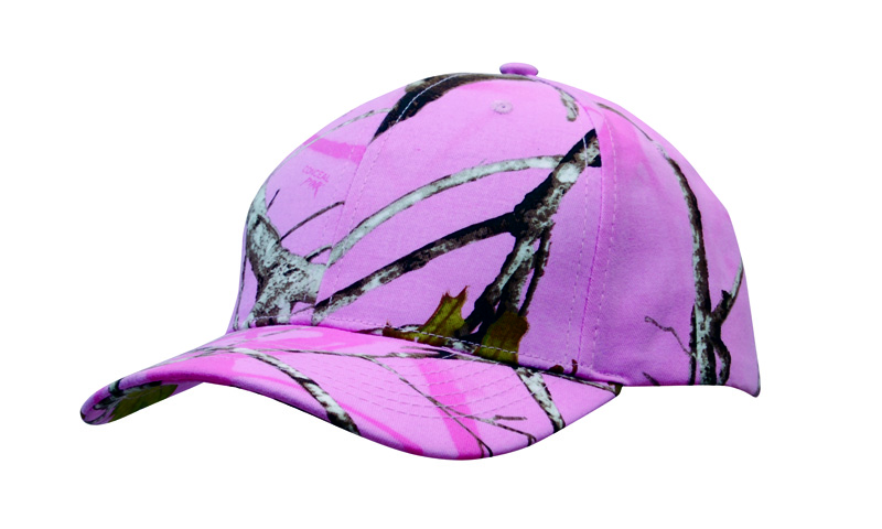 Pink Timber Camouflage Cap