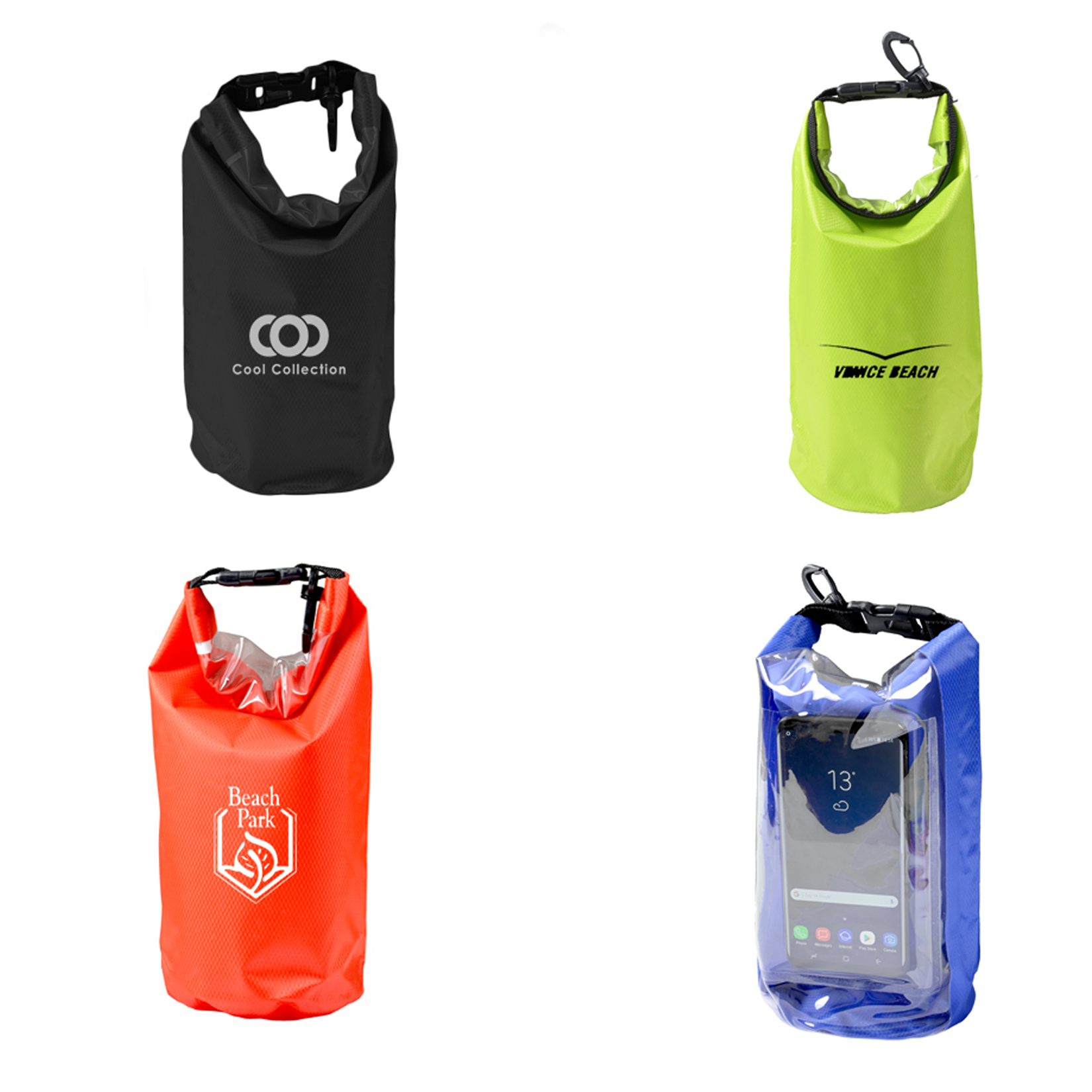 2.5 Litre Outdoor Dry Bag with Phone WIndow