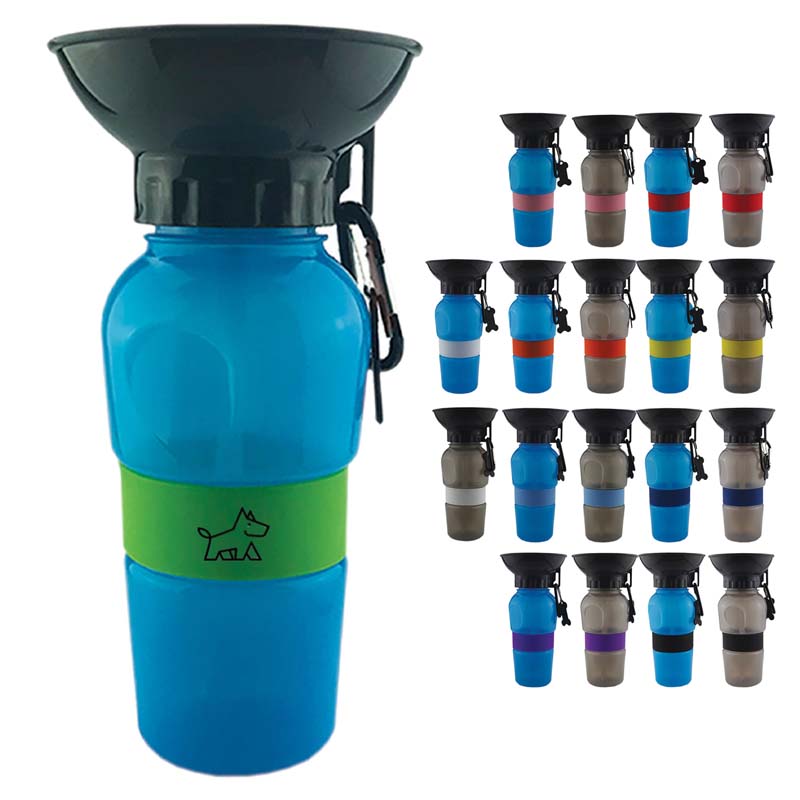 Travel Dog Water Bottle with Bawl 20OZ