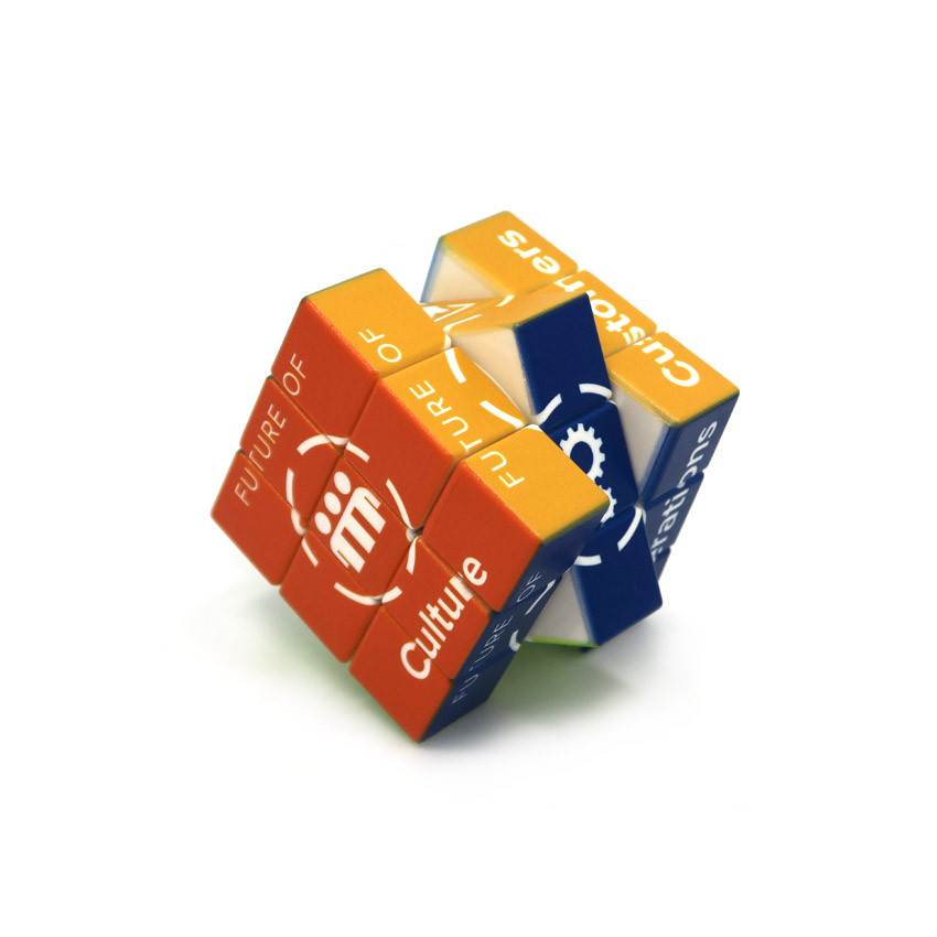 Custom logo Puzzle Cube