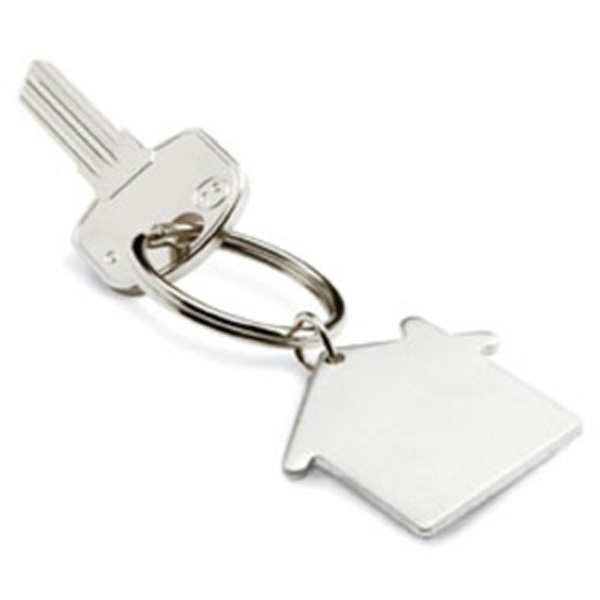 House Shaped Key Ring