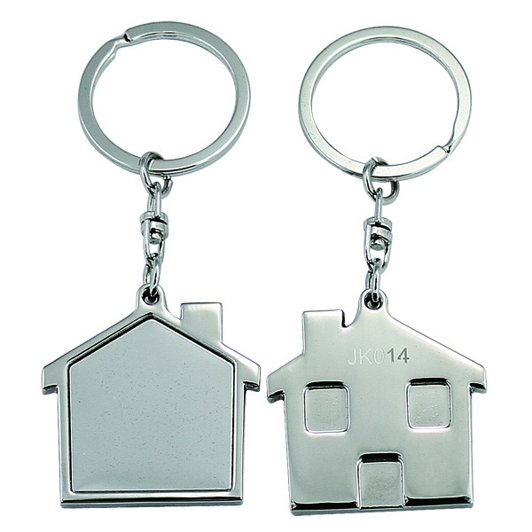 House Shaped Keyring