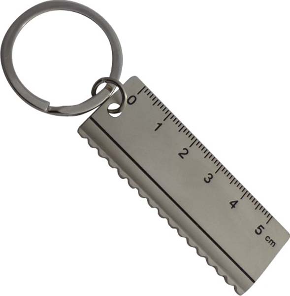 Ruler Shape Keyring