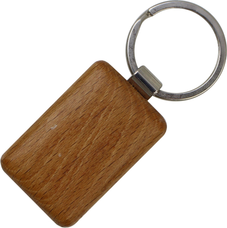 Wood Grain Keyring