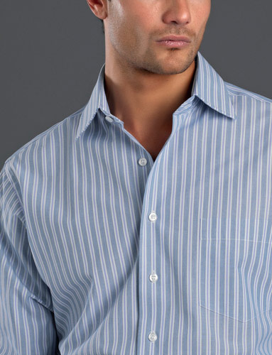 John Kevin Fashion Stripe Shirt