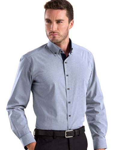 John Kevin Micro Check Shirt