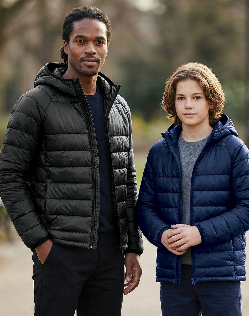 Sustainable Budget  Lightweight Hooded Puffer Jacket