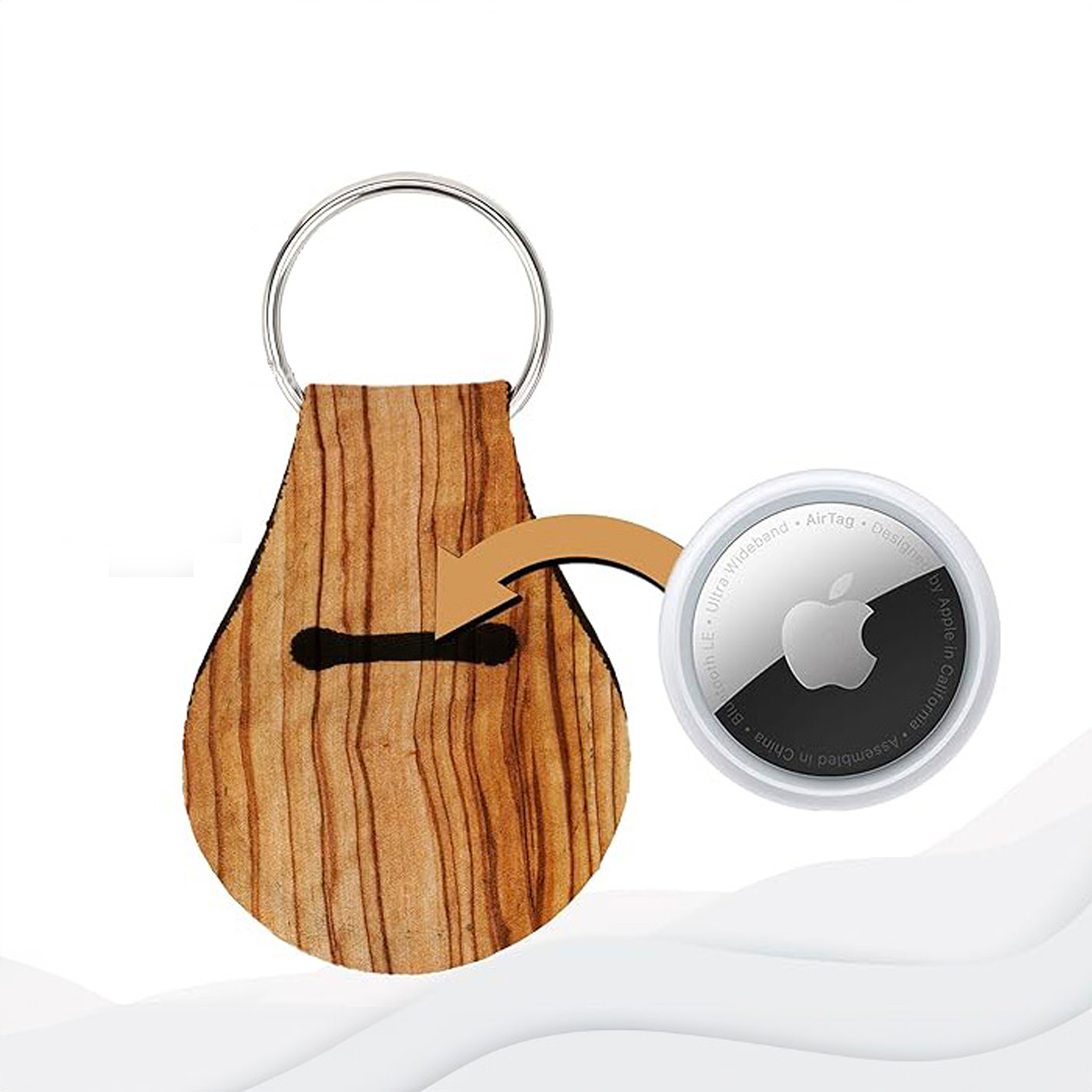 Neoprene Key Chain