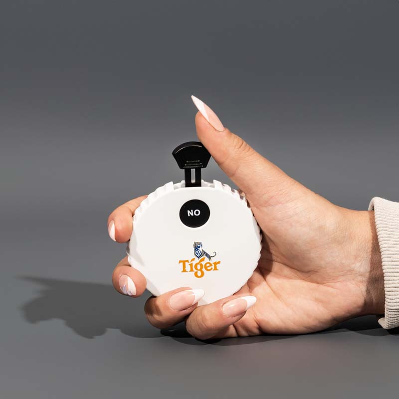 Yes, No, Maybe Spinner with Bottle Opener
