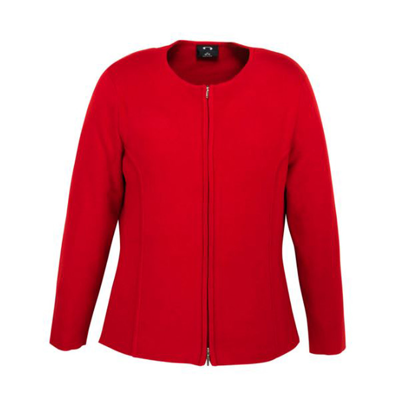 Ladies 2 Way Zippered Cardigan image3