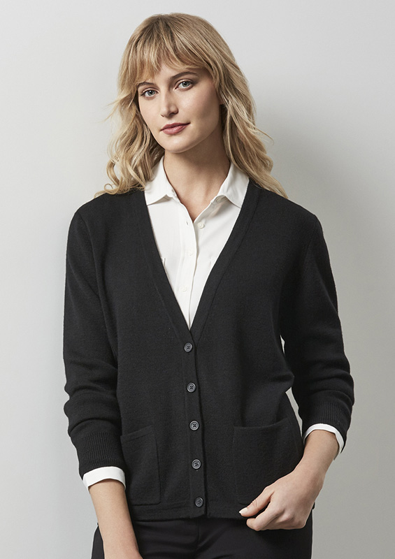 Ladies Woolmix Cardigan