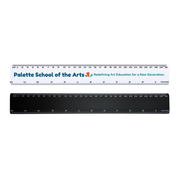 White 30cm Ruler