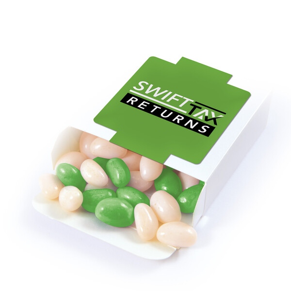 Corporate Colour Jelly Beans in 50 gram Box
