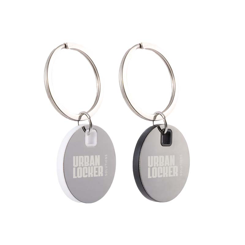 Circle Stainless Steel Keytag