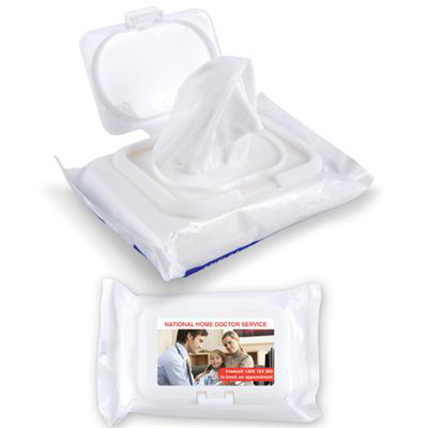 Anti Bacterial Wipes in Pouch