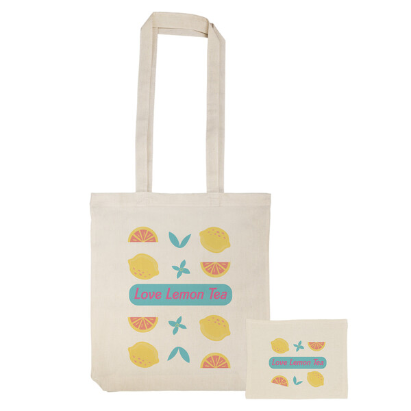 City Shopper Folding Calico Bag