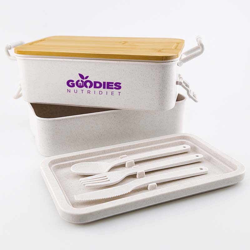 Sturdee Dual-Compartment Lunch Box