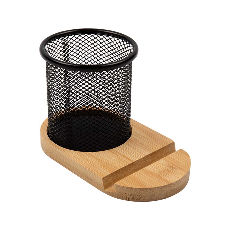 Bamboo Pen Tidy Phone Stand image8