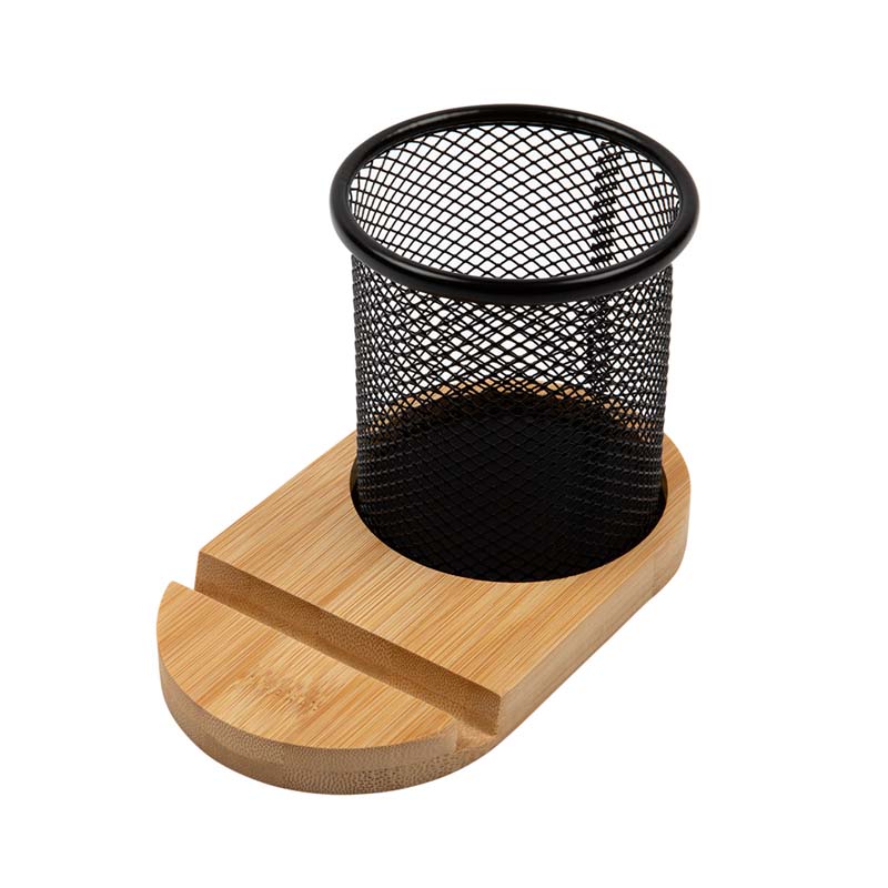 Bamboo Pen Tidy Phone Stand image9