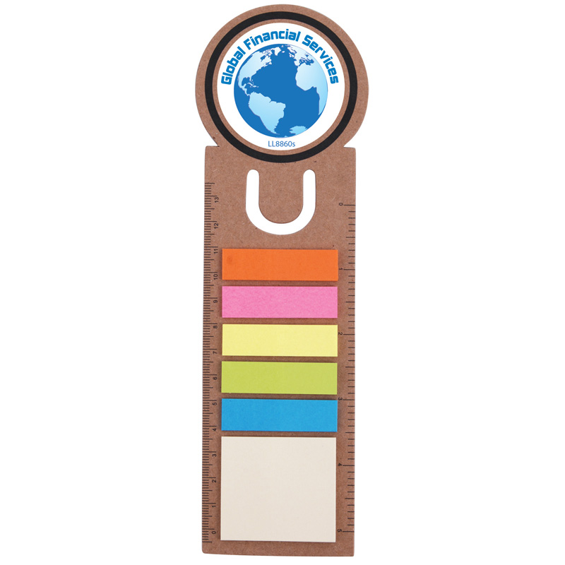 Circle Bookmark / Ruler with Noteflags