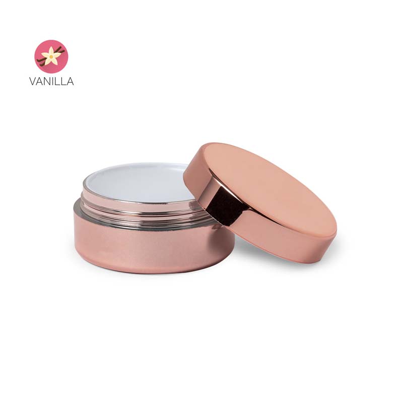 Lip Balm In Shiny Screw Cap Container