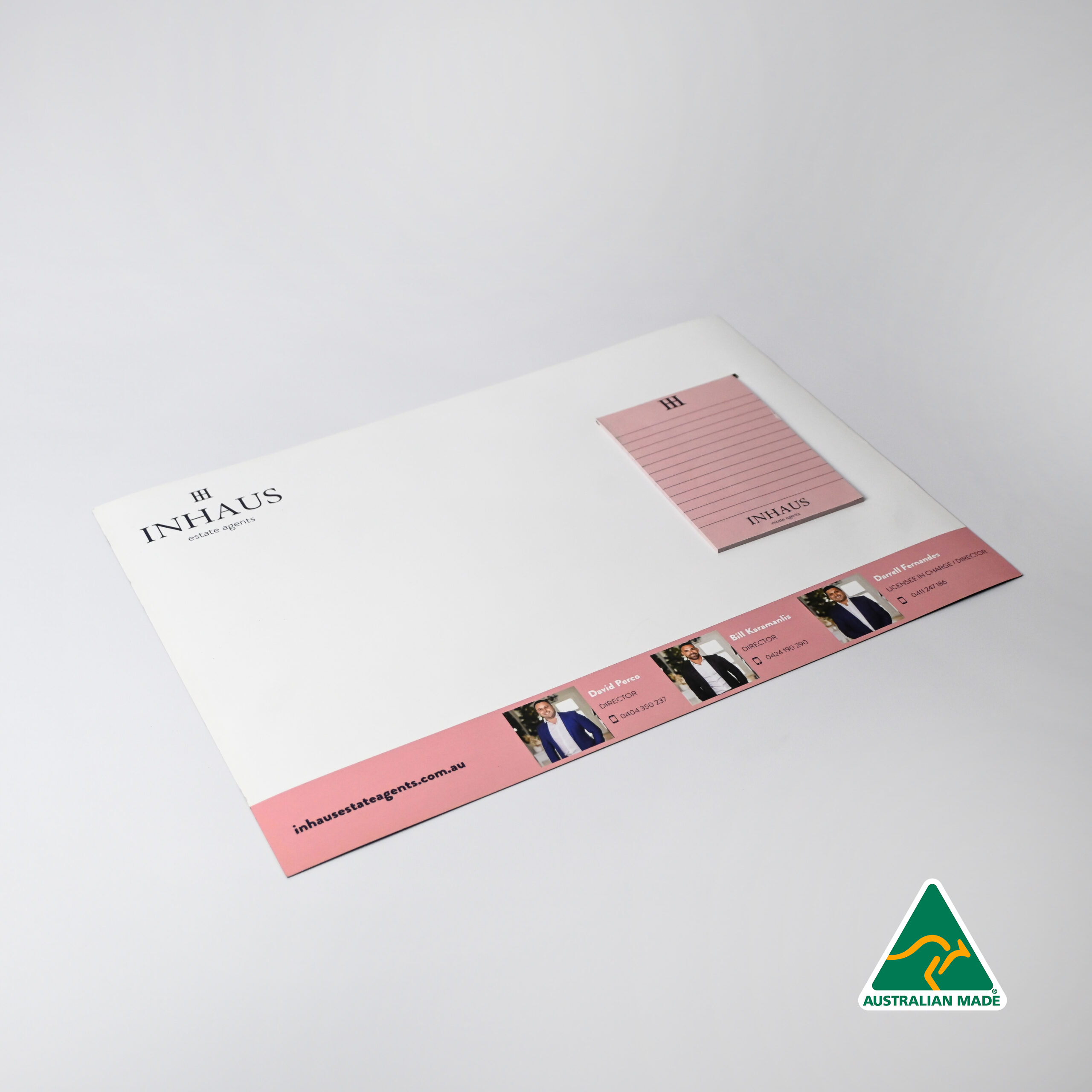 A3 Magnetic Whiteboard w/ Notepad