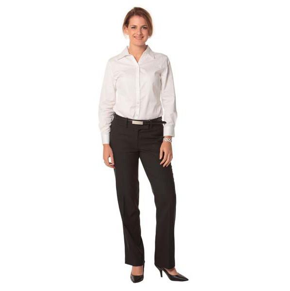 Ladies Poly/Viscose Low Rise Pants