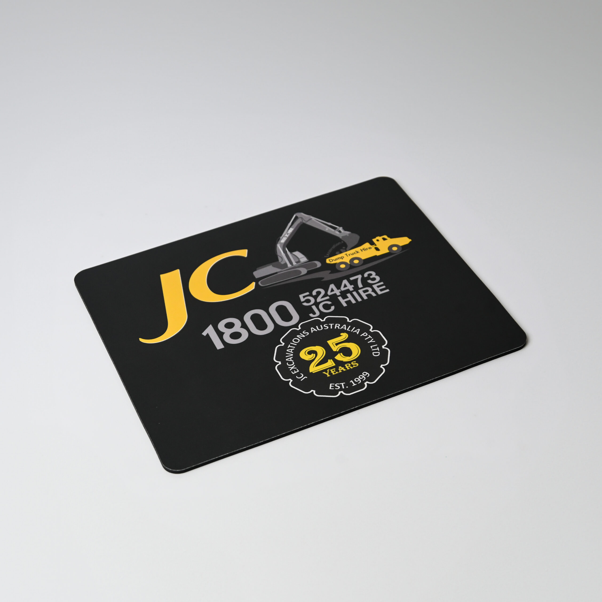 Fabric Mouse Mat (3mm) Natural Rubber