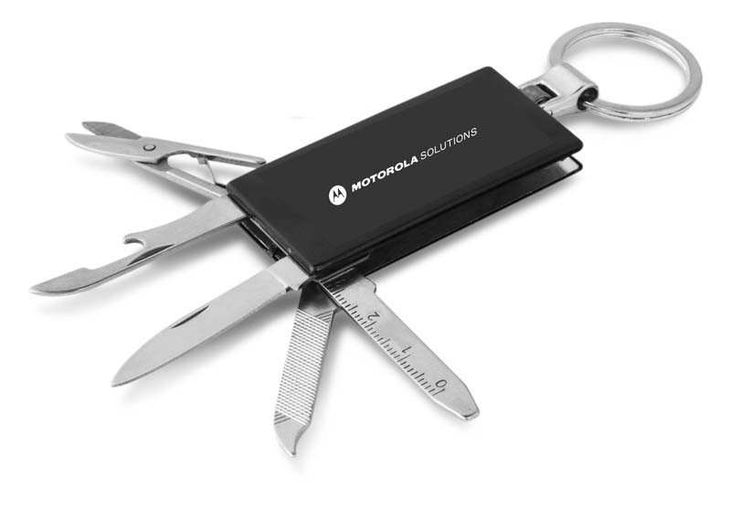 Motorola Multi-function Metal Key Ring