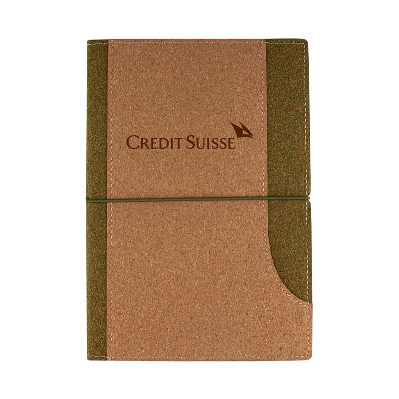 Tea Leaves and Cork Notebook